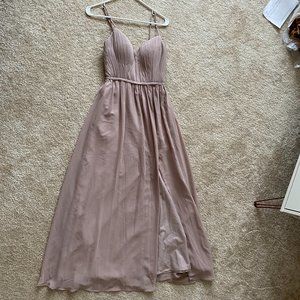 Azazie Zuma Taupe Size A0